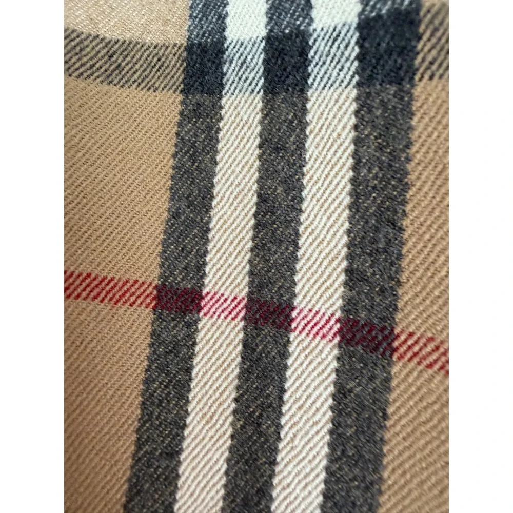 AUTHENTIC Burberry London Pleated Wool Mini Skirt Kilt Nova Check BROWN  US 4 XS